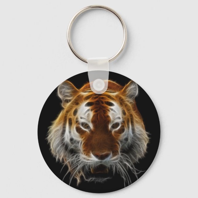 Chaveiro Tiger Fractal (Frente)