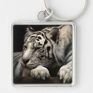Chaveiro Tigre Branco