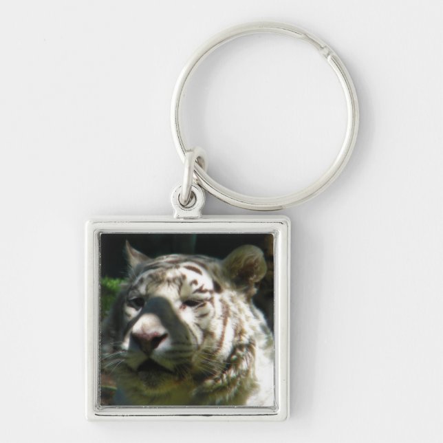 Chaveiro Tigre Branco (Frente)