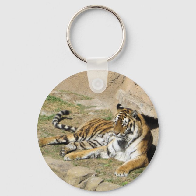 Chaveiro Tigre de dormir (Frente)