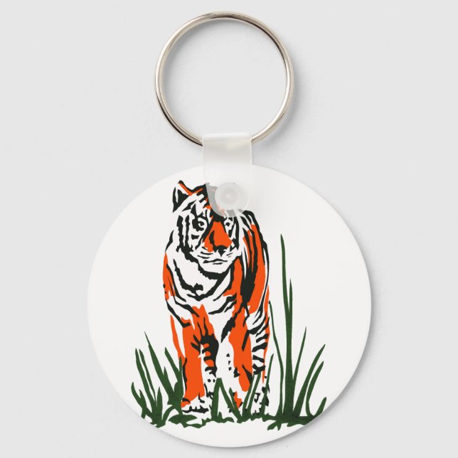 Chaveiro Tigre de Estalagem (Frente)