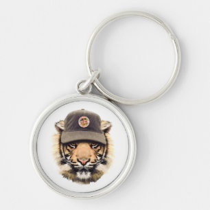 Chaveiro Tigre de surfe