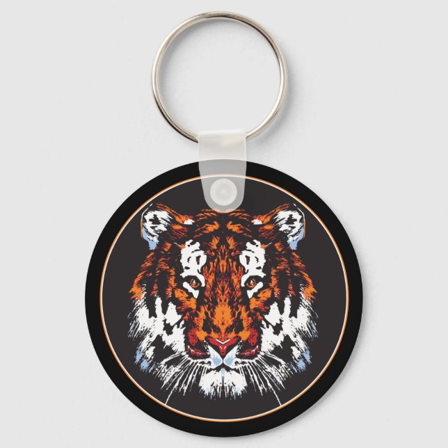Chaveiro Tigre Head (Frente)