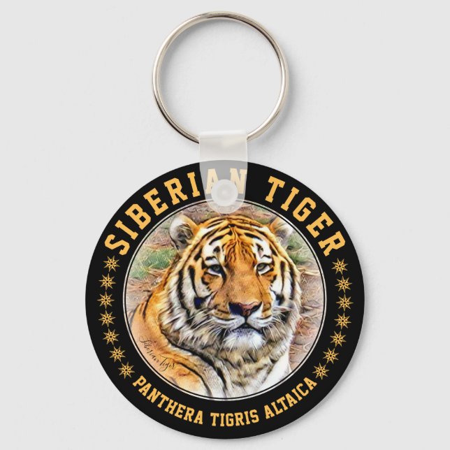 Chaveiro Tigre siberiano (Frente)