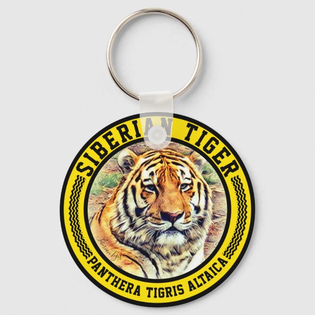 Chaveiro Tigre siberiano (Frente)