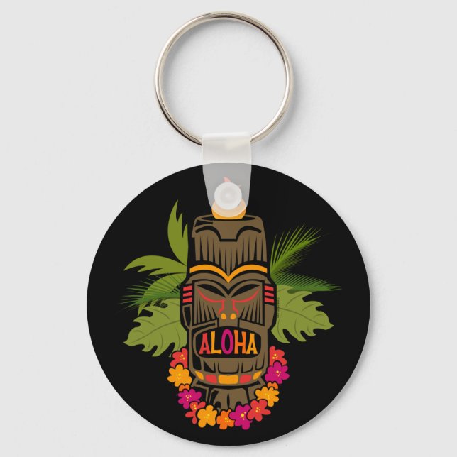 Chaveiro Tiki Aloha (Frente)