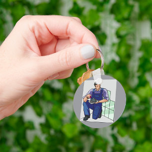 Chaveiro Tiler No Trabalho