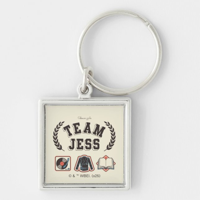 Chaveiro Time Jess Gilmore Girls Design (Frente)