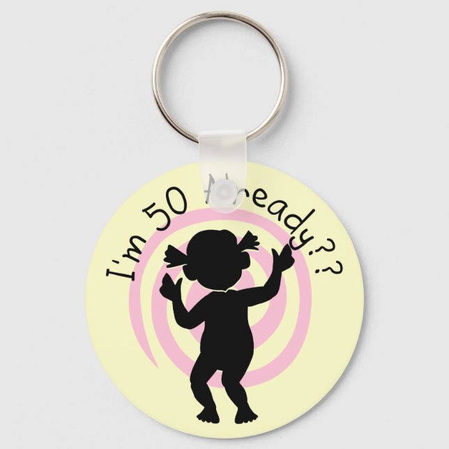 Chaveiro Time Warp 50 já Camisetas e presentes (Frente)