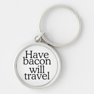 Chaveiro Típica de Bacon Will Viagem
