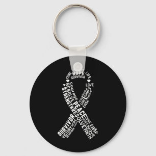 Chaveiro Tipografia Cancer de Mama Sensibilização Gráfico R