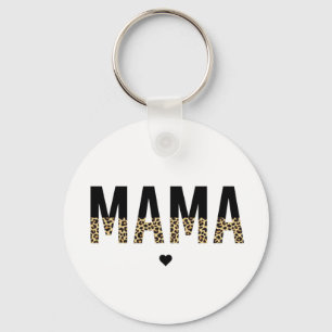 Chaveiro Tipografia da Mama Leopardo Dar à Mãe