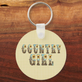Chaveiro Tipografia de Country Girls