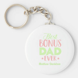 Chaveiro Tipografia de Pai de Melhor Bonificação Personaliz
