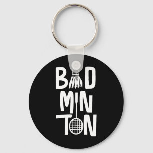 Chaveiro Tipografia legal De Badminton Com Embalagem De Bad