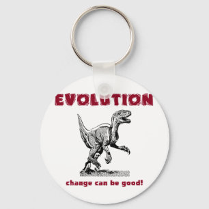Chaveiro Tiranossauro Rex do dinossauro da evolução