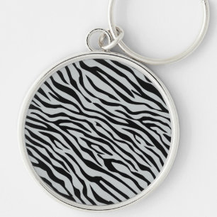 Chaveiro Tiras de Zebra Mágica Clique para Personalizar a 