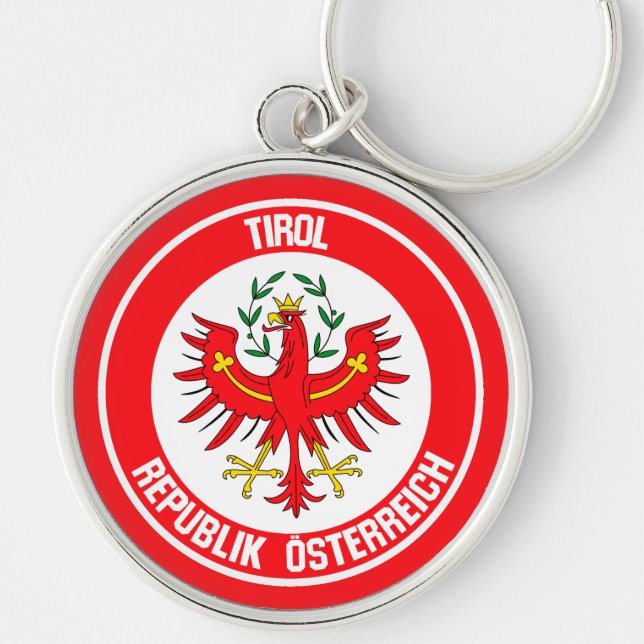Chaveiro Tirol Round Emblem (Frente)
