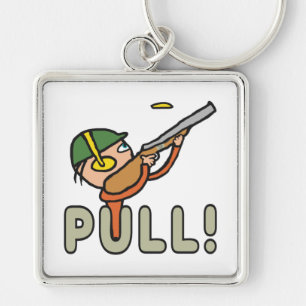 Chaveiro Tiros de Clay Pigeon