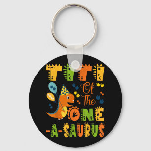 Chaveiro Titi Do primeiro aniversario Um-Surus Dinossaur Pa