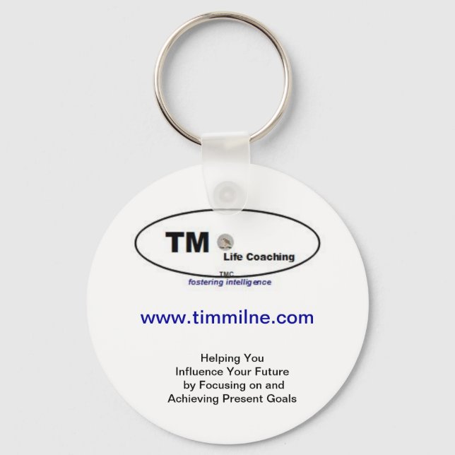 Chaveiro TM Life Coaching - Key Ring - Key Chain (Frente)