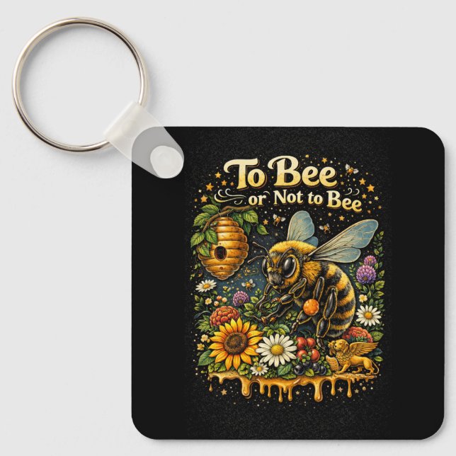 Chaveiro To Bee or Not to Bee (Frente)
