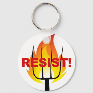 Chaveiro Tocha e Pitchfork da resistência