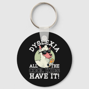 Chaveiro Todas As Crianças Legal Têm Dilexia Sensibilização