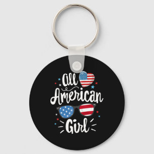 Chaveiro Todas As Mulheres Americanas Bandeiras Americanas 