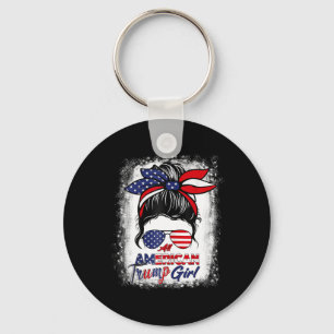 Chaveiro Todos Os Americanos Trump Girl 4 De Julho Mensagem