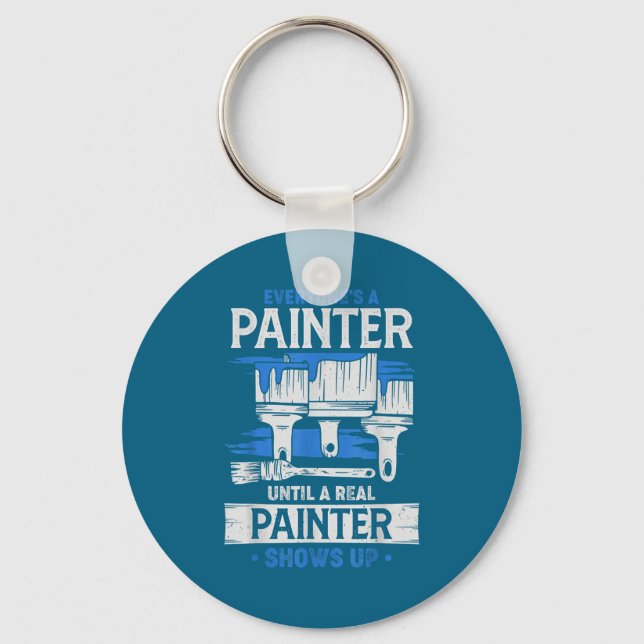 Chaveiro Todos São Pintores Até Que Um Pintor de Verdade Ap (Frente)