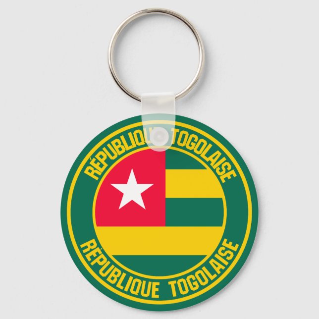 Chaveiro Togo Round Emblem (Frente)