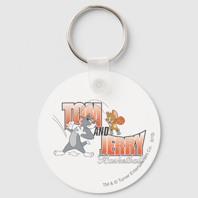 Chaveiro Tom e Jerry Basbol 3 (Frente)