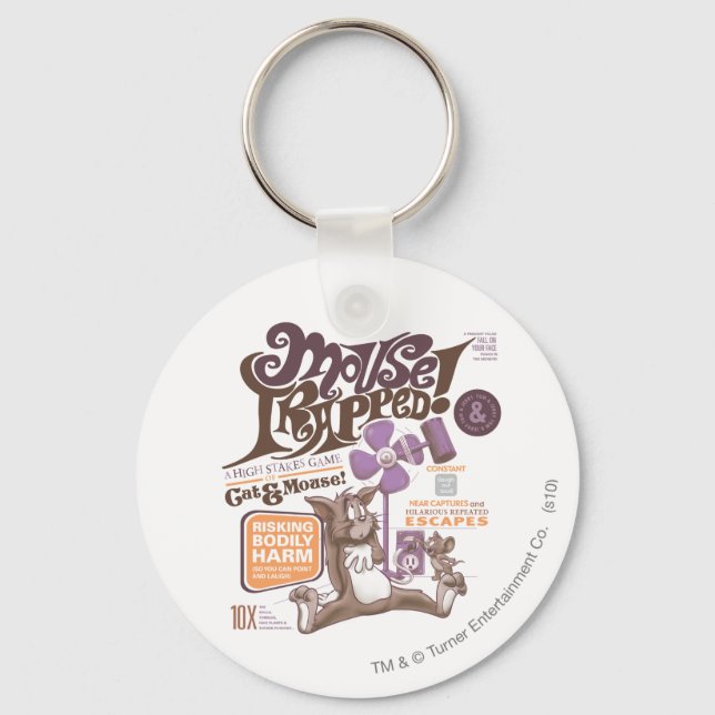 Chaveiro Tom e Jerry Mouse Armados (Frente)