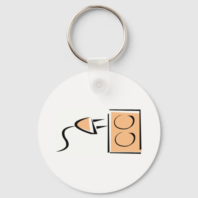 Chaveiro Tomada elétrica (Frente)