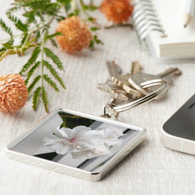 Chaveiro tons de branco (Lateral)