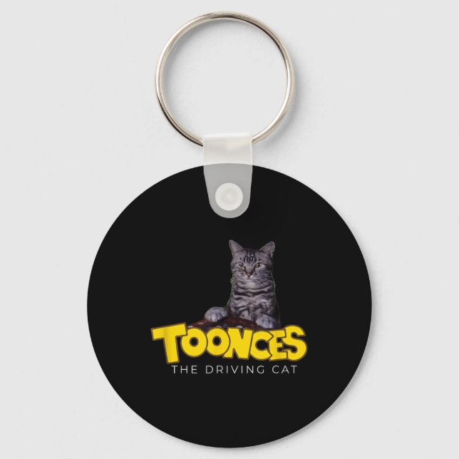Chaveiro Toonces O Gato Condutor (Frente)