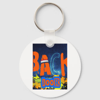 Chaveiro Top de chiffon com design “Back Door Chemistry”