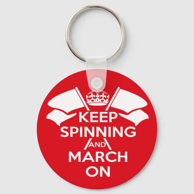 Chaveiro Toque de Chave de Guarda de Cor (Frente)