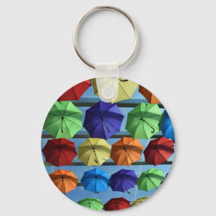 Chaveiro Toque de Chave de Proteção Colorida