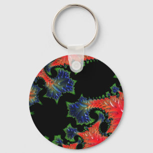 Chaveiro Toque de Tecla de Botão de Jardim de Mandelbrot