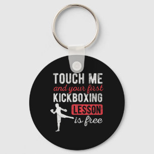 Chaveiro Toque Em Mim E Sua Primeira Aula De Kickboxing É G