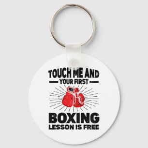 Chaveiro Toque Em Mim E Sua Primeira Lição De Boxin É Free 