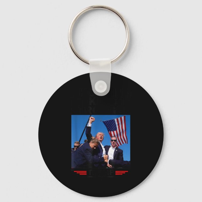 Chaveiro Torna-Me Mais Forte Trump 2024 (Frente)