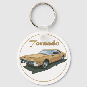 Chaveiro Tornado Dourado