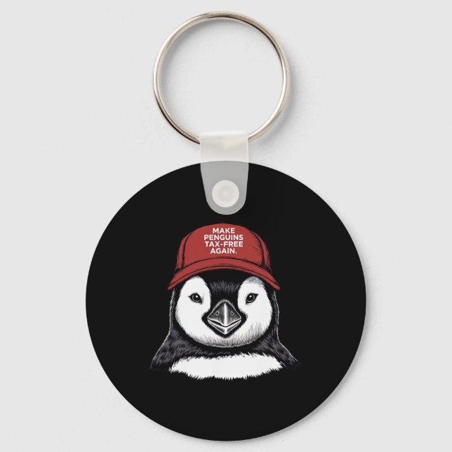 Chaveiro Tornar O Pinguim Isento De Imposto Novamente - Res (Frente)