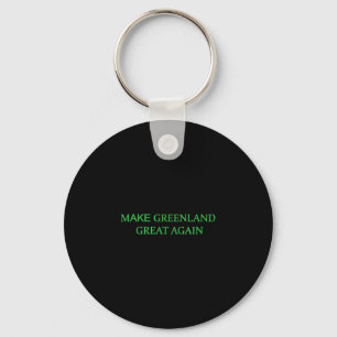 Chaveiro Torne a Groenlândia Grande Novamente Verde Trump M