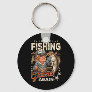 Chaveiro Torne Engraçado O Excelente De Pesca Da Bandeira A