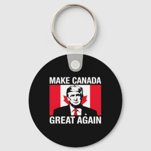 Chaveiro Torne o Canadá Grande Novamente Piada Trump Bandei