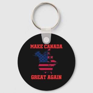 Chaveiro Torne o Excelente do Canadá novamente engraçado, p